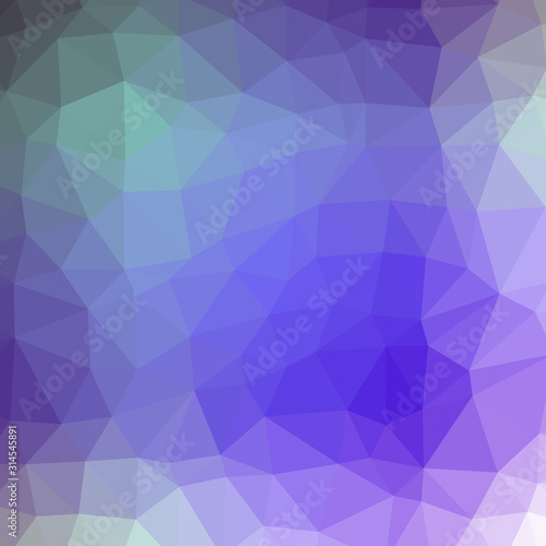 Abstract Trianglify gradient Generative Art background illustration