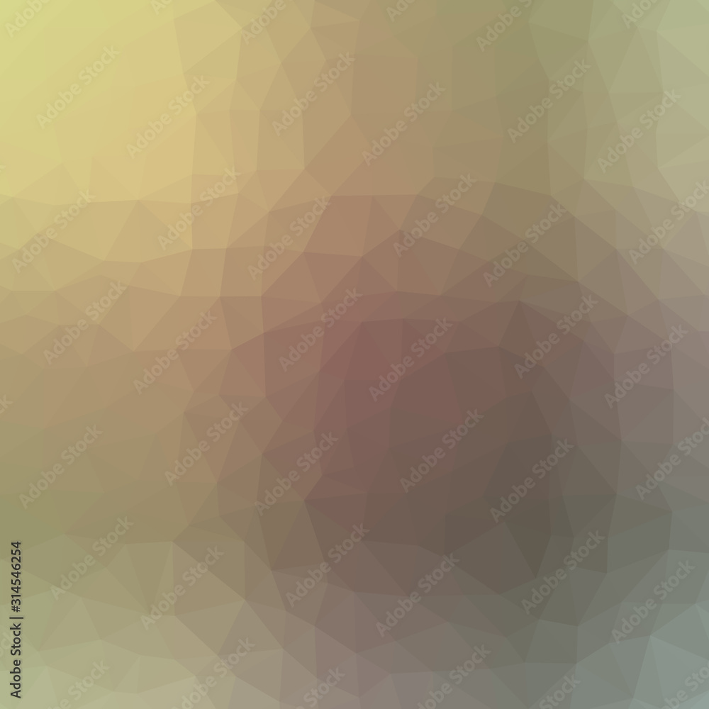Obraz premium Abstract Trianglify gradient Generative Art background illustration