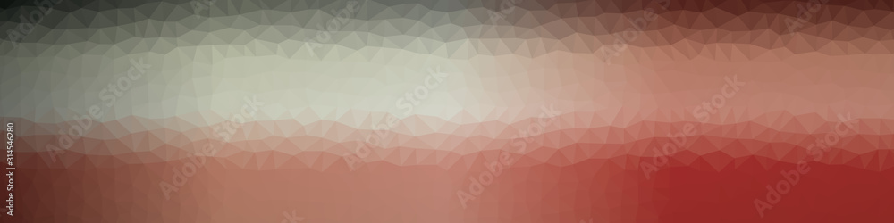 Obraz premium Abstract Trianglify gradient Generative Art background illustration
