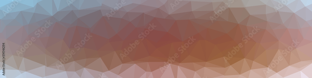 Obraz premium Abstract Trianglify gradient Generative Art background illustration