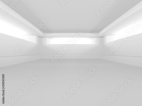 Wallpaper Mural Futuristic White Architecture Design Background Torontodigital.ca