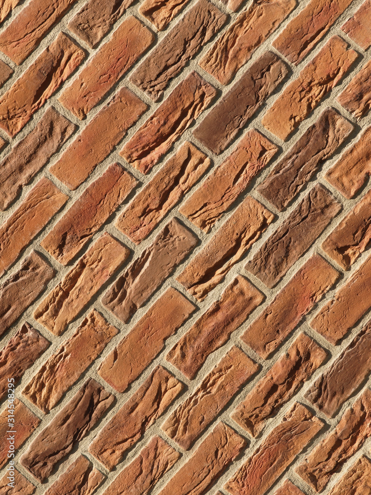 Old red brick wall texture background, orange stone block wall texture, rough and grunge surface as used for backdrop, wallpaper and graphic web design. Interior home new pattern designed structure Old red brick wall texture background, orange stone block wall texture, rough and grunge surface as used for backdrop, wallpaper and graphic web design. Interior home new pattern designed structure