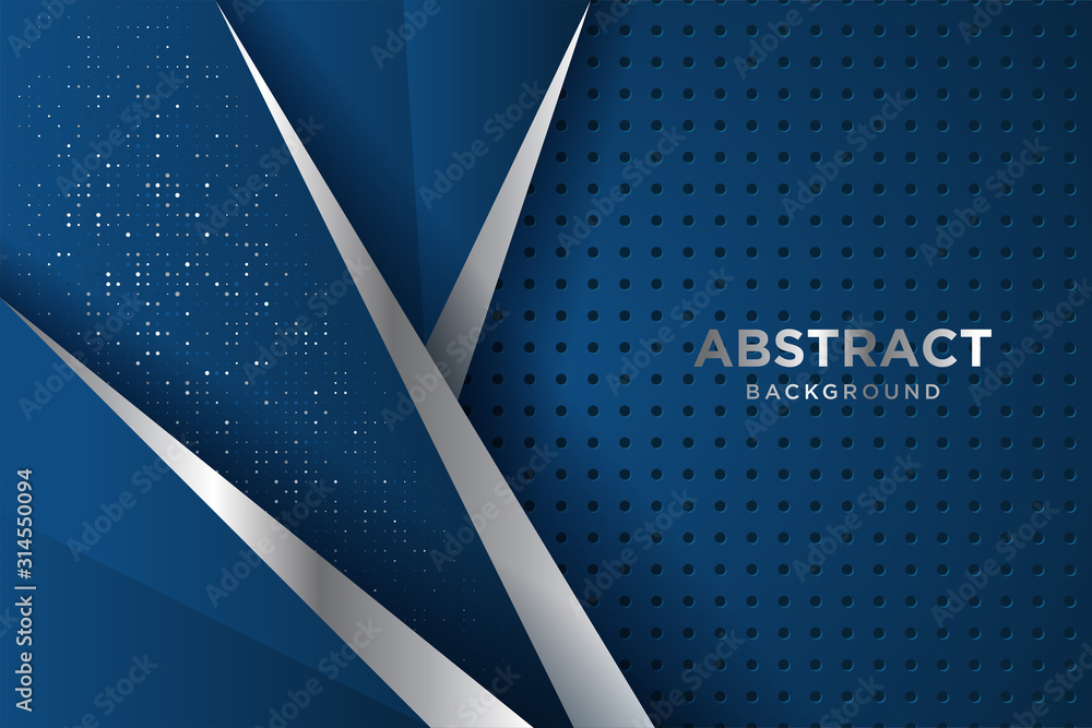 Blue background with 3D style. Luxury design concept. Blue background with 3D style. Luxury design concept.