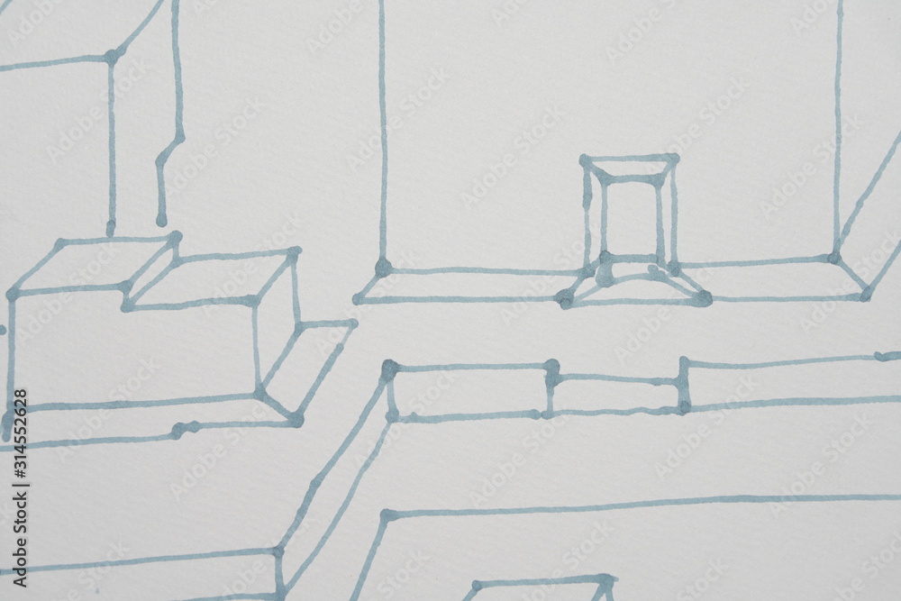 Architektur Urbane Student Sketch Building Architektur Urbane Student Sketch Building