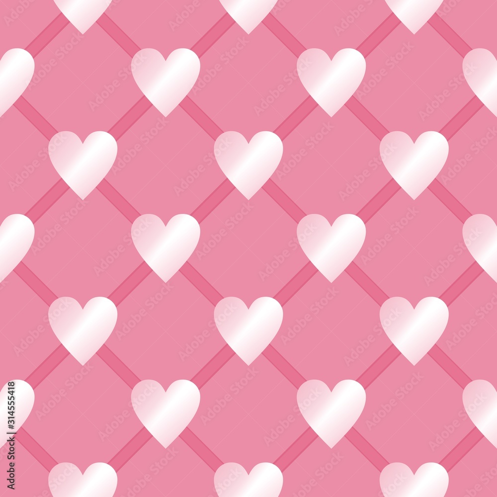 Valentine's day background with hearts Valentine's day background with hearts