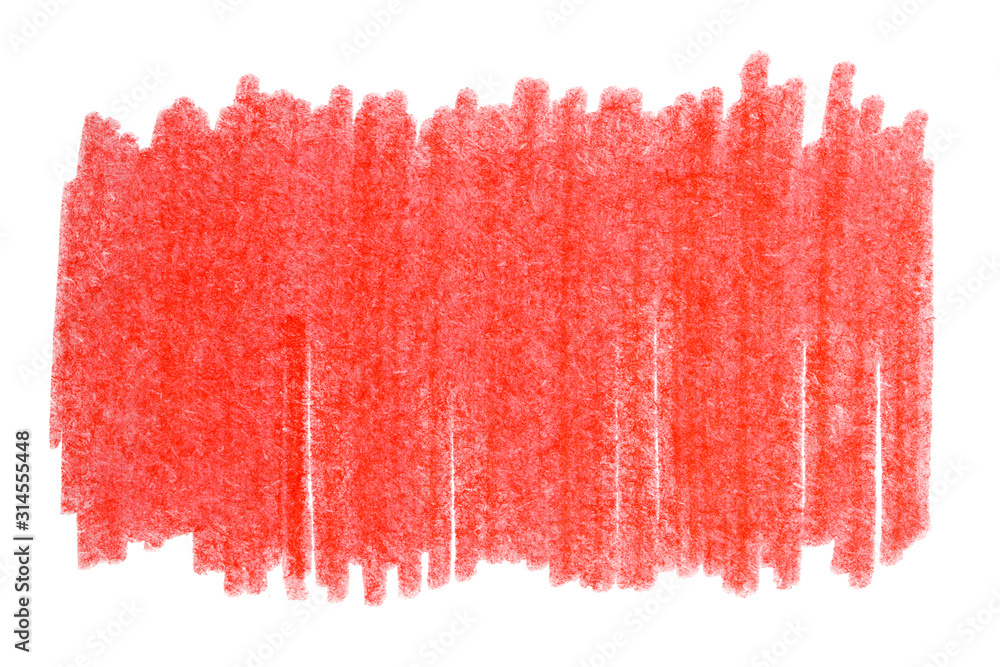 Hand drawn red marker stripes. Background marker strokes pattern