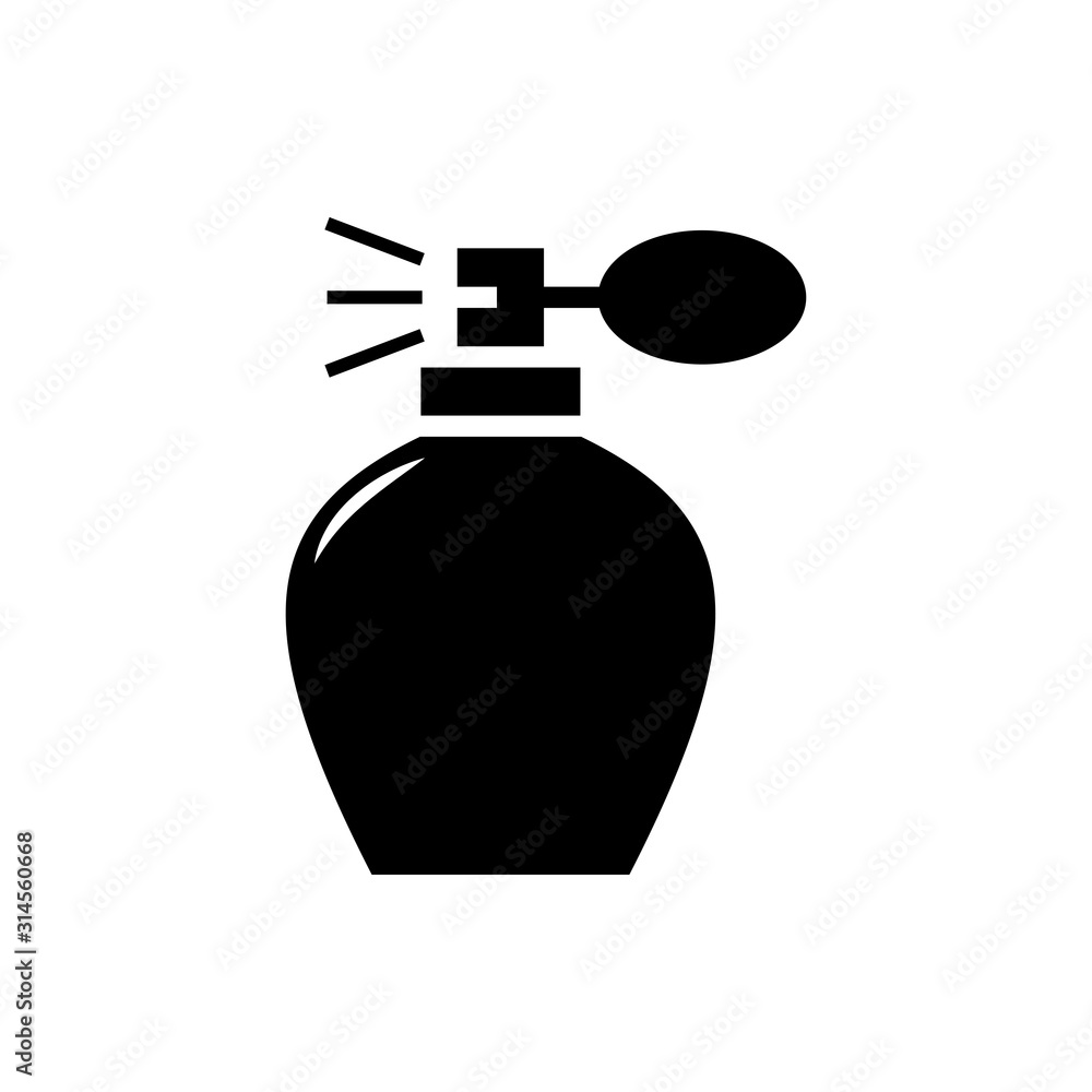 Beauty icon : perfume bottle trendy Beauty icon : perfume bottle trendy