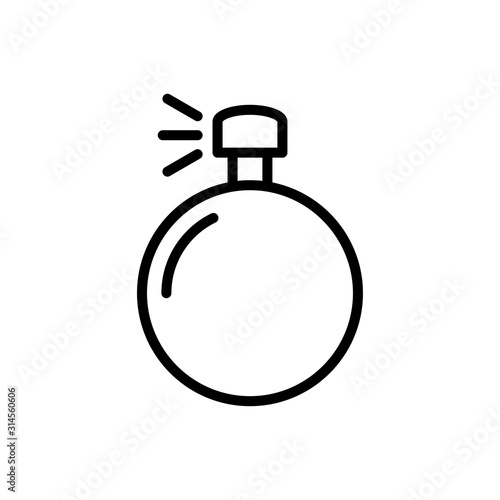 Beauty icon : perfume bottle trendy