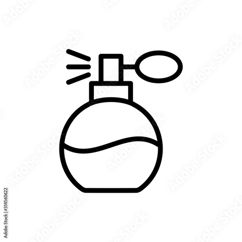 Beauty icon : perfume bottle trendy