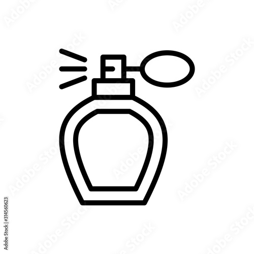 Beauty icon : perfume bottle trendy