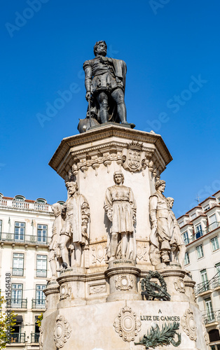 Lisbon Luis de Camoes Statue