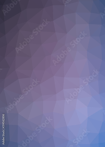 Abstract Trianglify gradient Generative Art background illustration