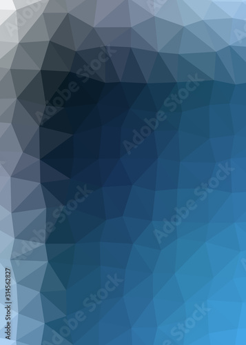 Fototapeta Naklejka Na Ścianę i Meble -  Abstract Trianglify gradient Generative Art background illustration