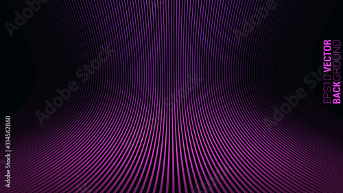 Abstract Purple Stripes Background