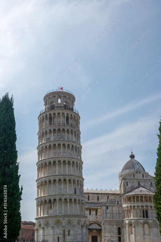 The Leaning Tower of Pisa, Piazza del Duomo, Tuscany, Italy