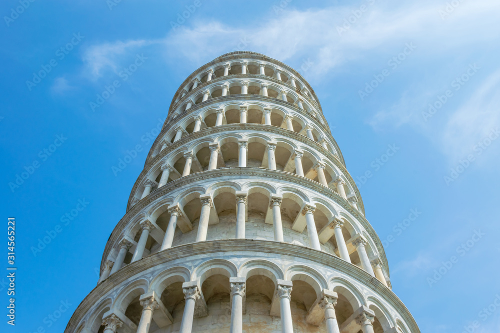 The Leaning Tower of Pisa, Piazza del Duomo, Tuscany, Italy