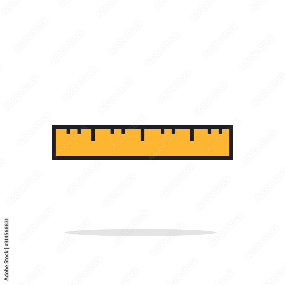 ruler icon design vector illustration ruler icon design vector illustration