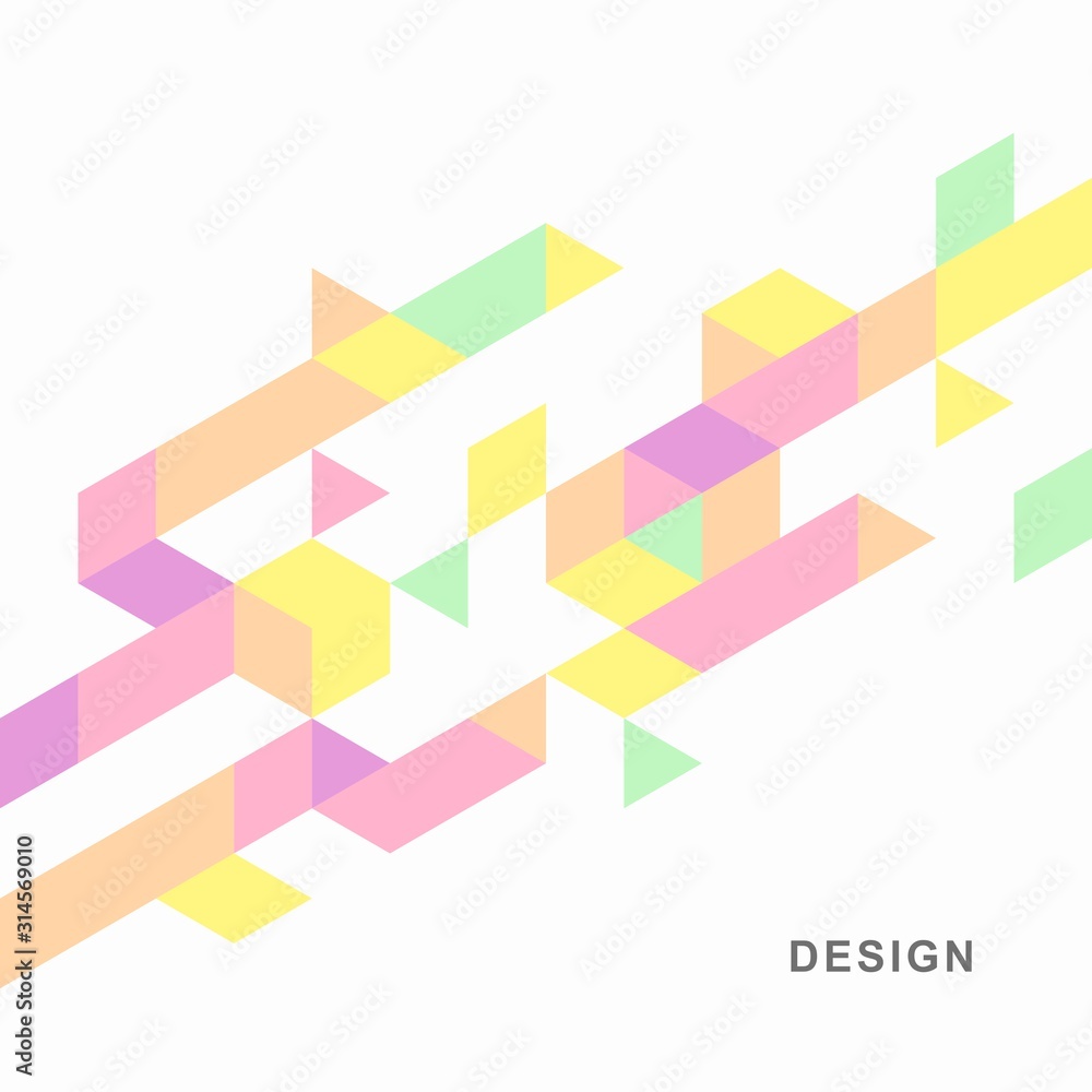 Abstract geometric technological background. Vector creative design. Abstract geometric technological background. Vector creative design.