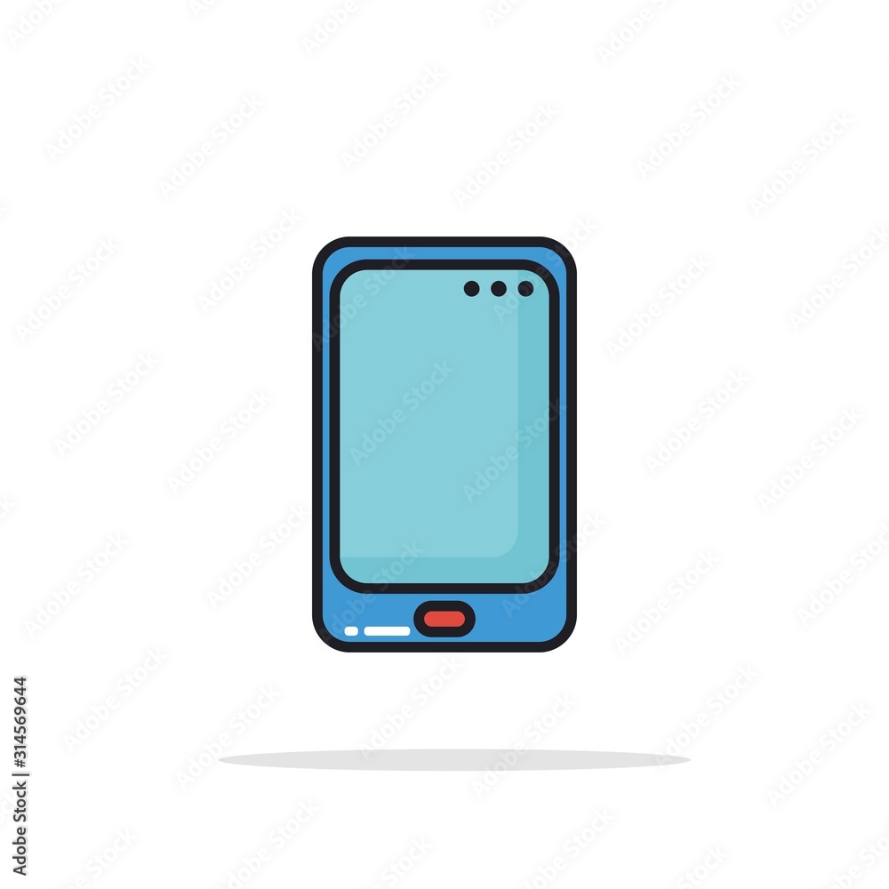 handphone icon design vector illustration handphone icon design vector illustration