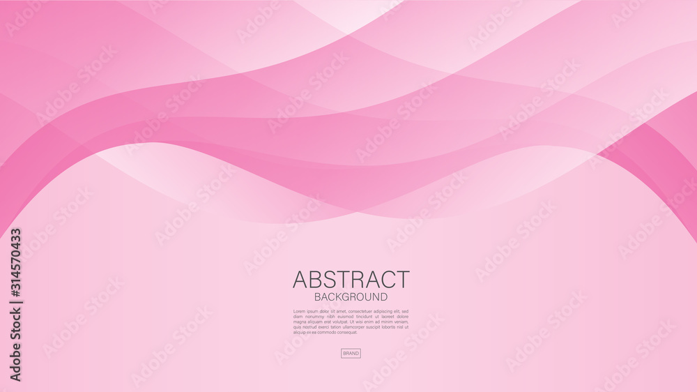 Pink abstract background, wave graphic, Geometric vector, beauty texture, Valentine's day background, cover design, book cover, annual report cover, brochure cover, banner, flyer template, web banner Pink abstract background, wave graphic, Geometric vector, beauty texture, Valentine's day background, cover design, book cover, annual report cover, brochure cover, banner, flyer template, web banner