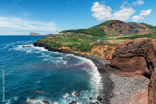 Coastline in the Azores