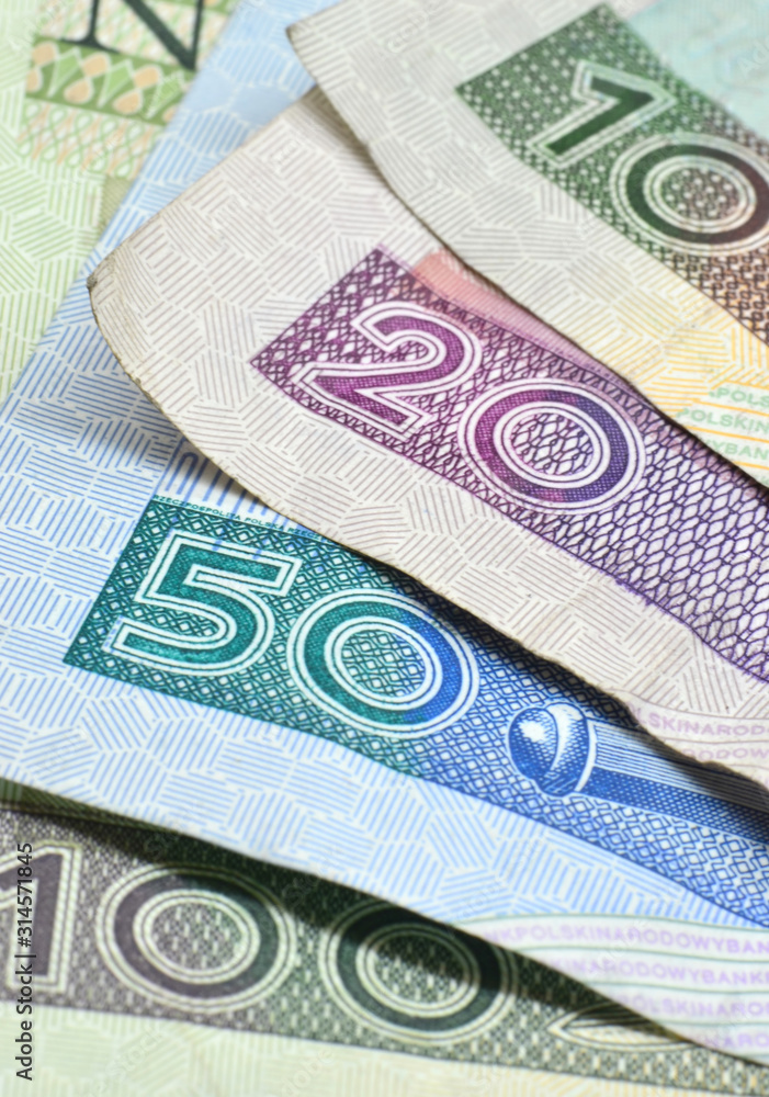 Obraz premium Polish banknote