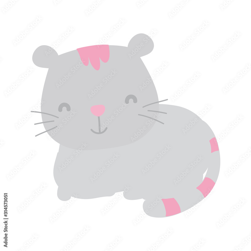 cute gray cat cartoon animal feline cute gray cat cartoon animal feline