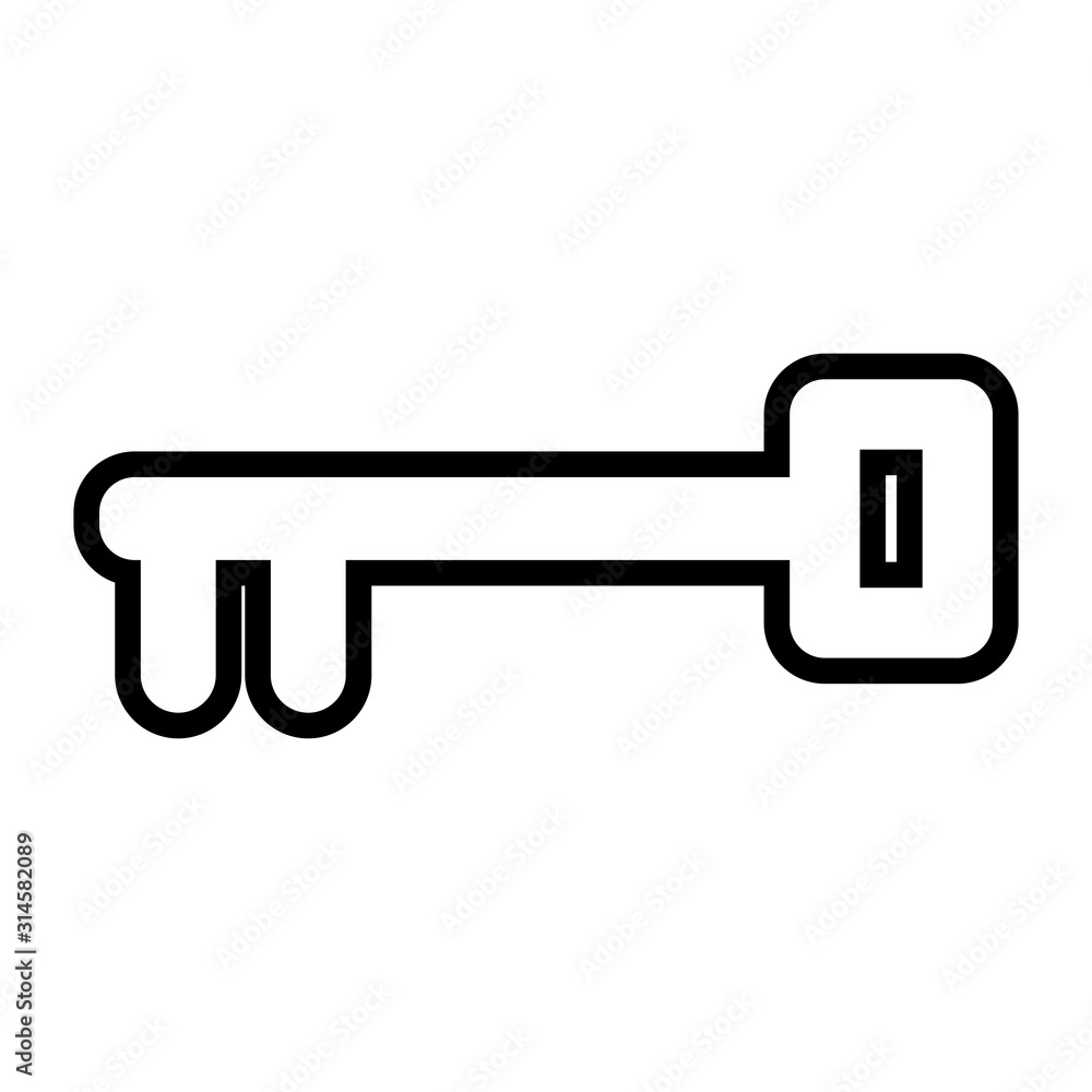 golden key on white background golden key on white background