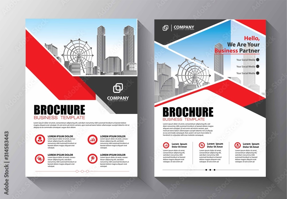 Brochure design, cover modern layout, annual report, poster, flyer in A4 with colorful triangles, geometric shapes for tech, science, market with light background Brochure design, cover modern layout, annual report, poster, flyer in A4 with colorful triangles, geometric shapes for tech, science, market with light background