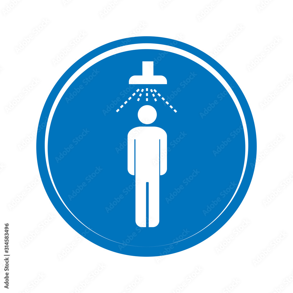 Shower icon vector. Man taking shower. Vector shower web icon. Shower Icon Shower icon vector. Man taking shower. Vector shower web icon. Shower Icon