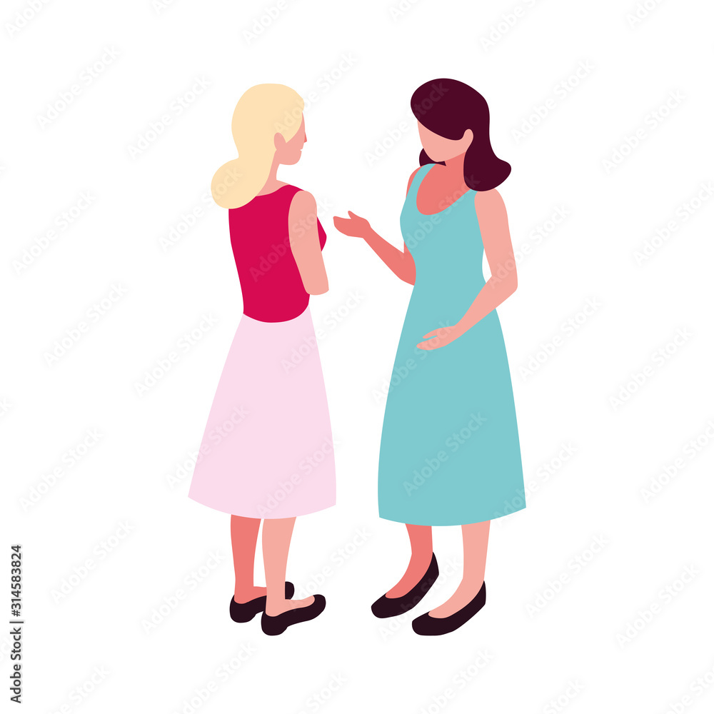 businesswomen with various views, poses and gestures businesswomen with various views, poses and gestures