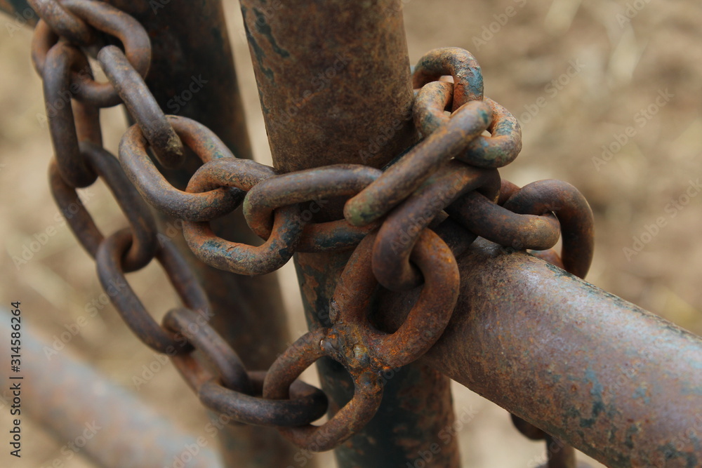 Chained Fence