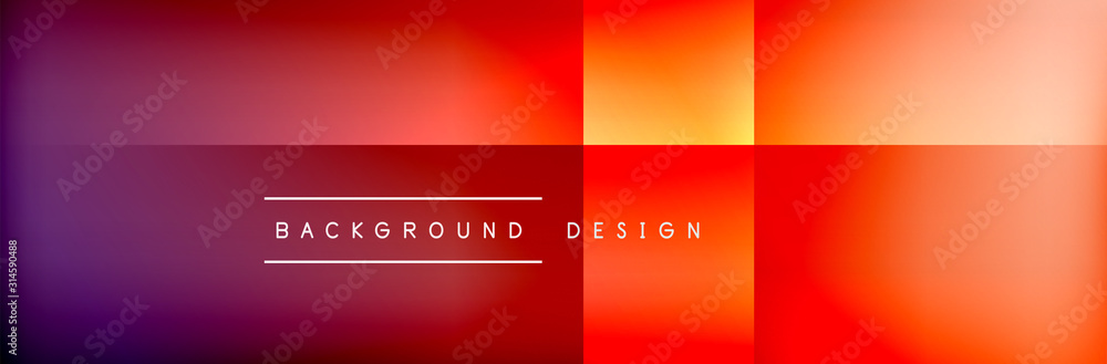 Fototapeta premium Abstract background - squares and lines composition created with lights and shadows. Technology or business digital template
