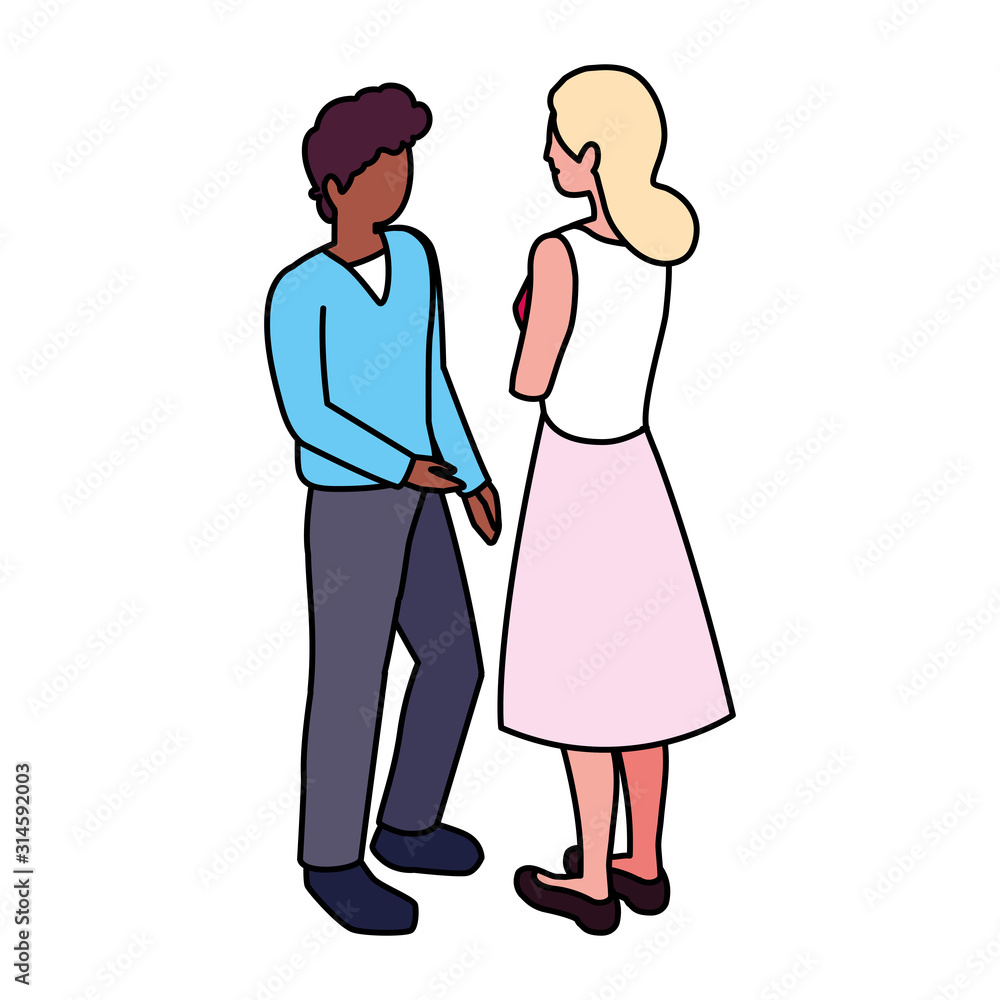 people of business standing on white background people of business standing on white background