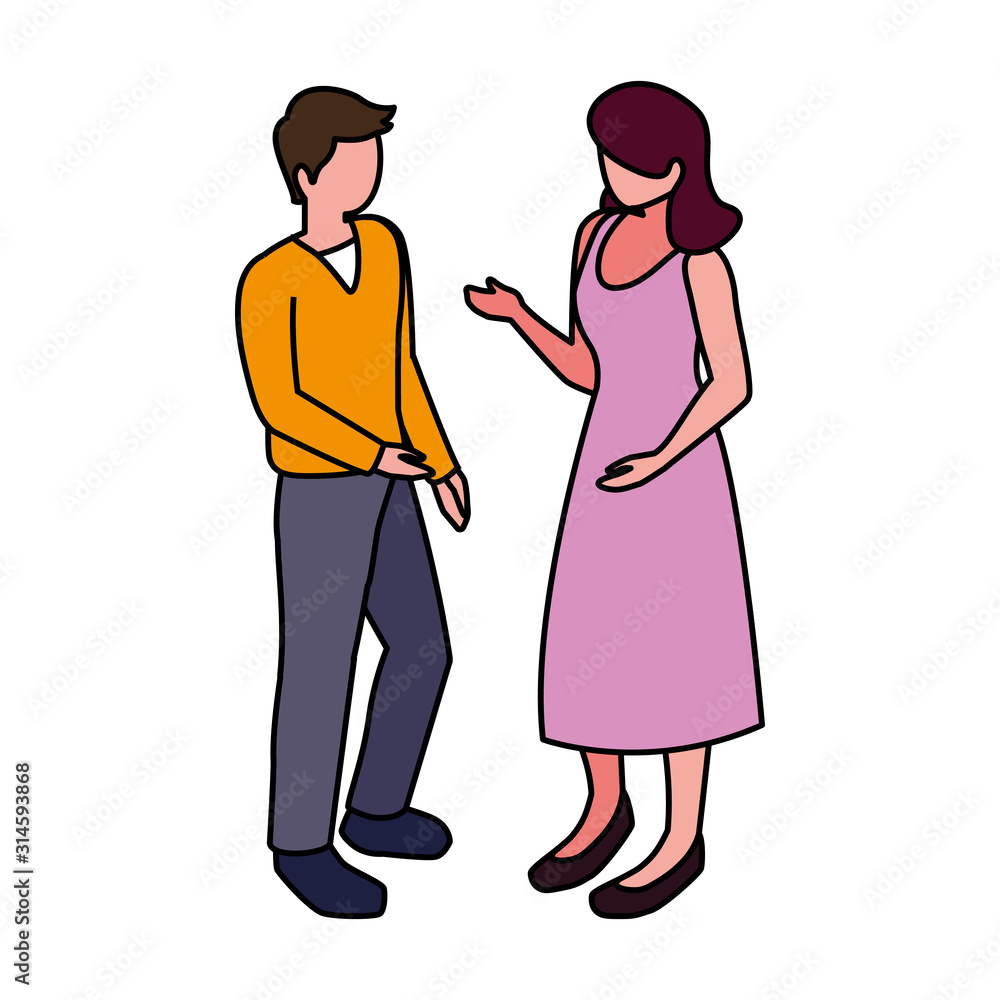 people of business standing on white background people of business standing on white background