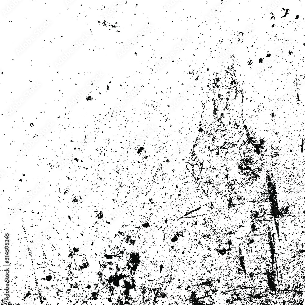 Fototapeta premium Vector grunge texture. Black and white abstract background. Eps10