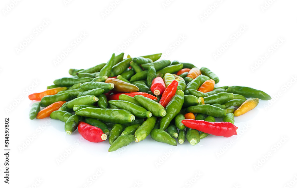 pepper isolated on white background pepper isolated on white background