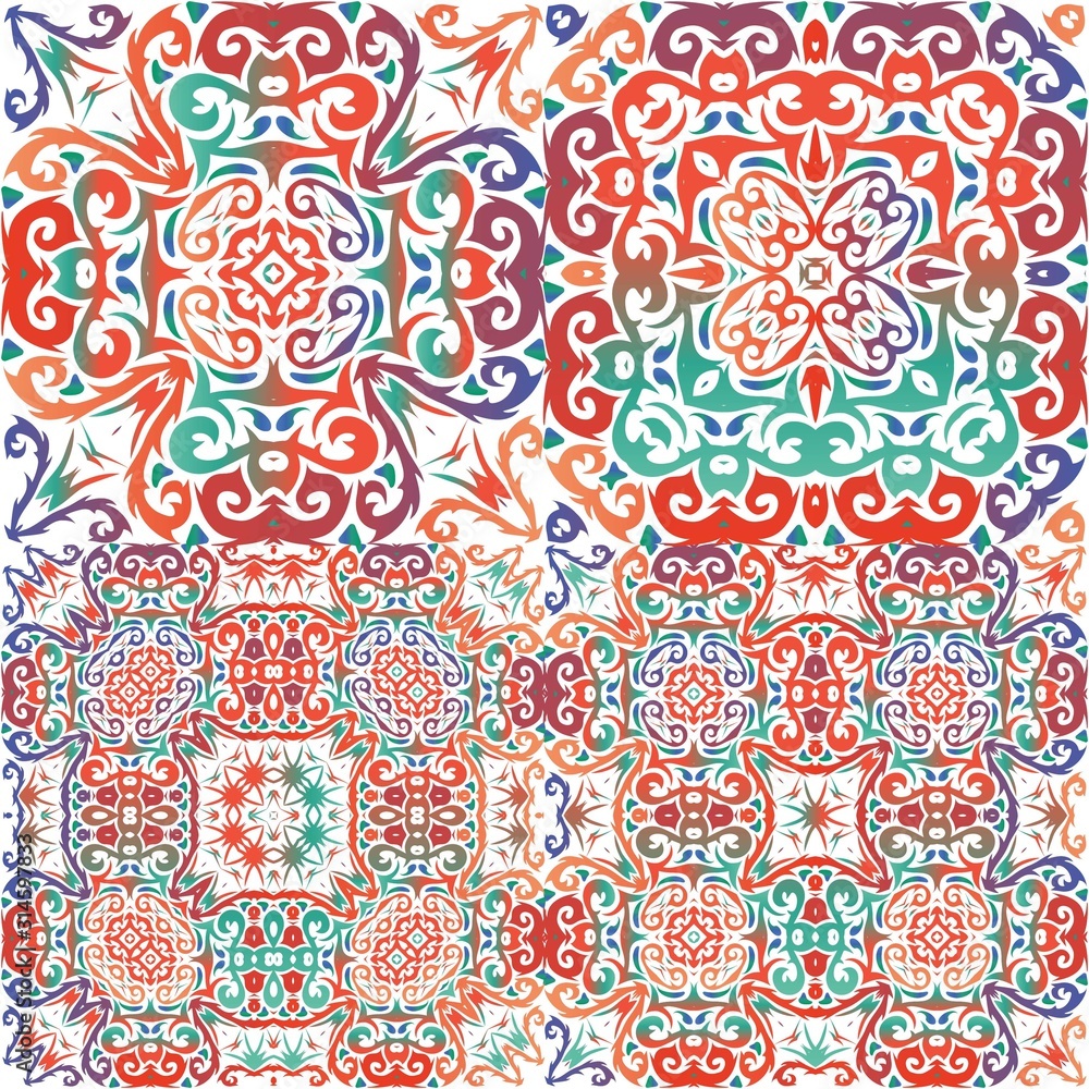 Antique talavera tiles patchworks. Antique talavera tiles patchworks.