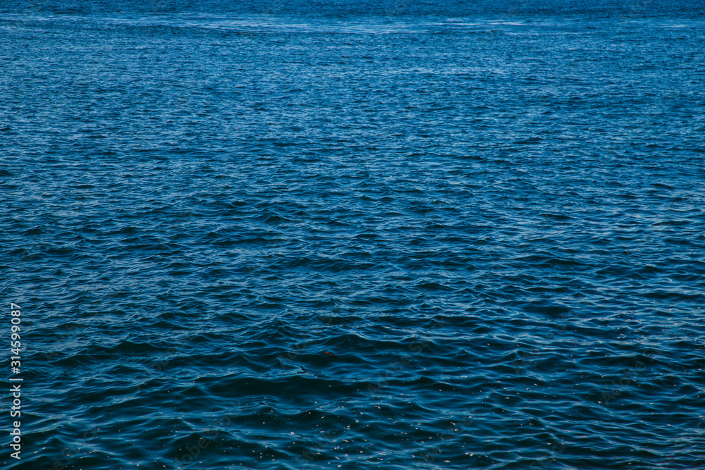 Obraz premium Turquoise sea wave water texture