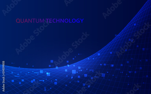 Quantum computing, deep learning artificial intelligence, signal cryptography  Big data algorithms visualization