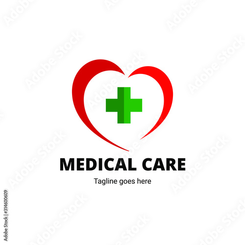 Medical Pharmacy Healthcare Clinic design template-vector illustration