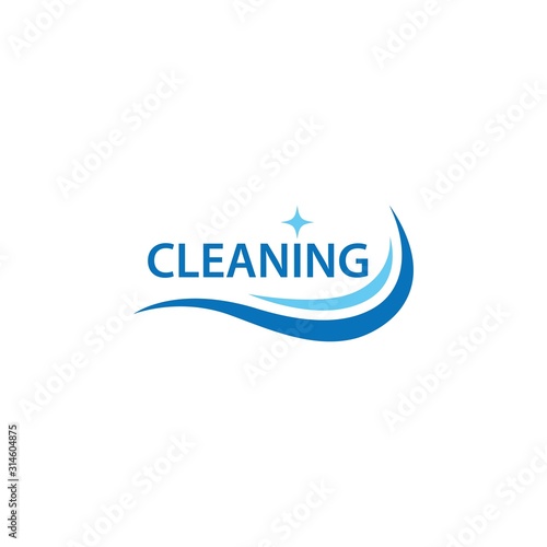 Cleaning logo and symbol