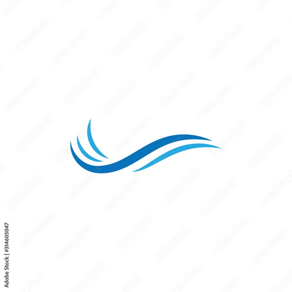 Water wave Logo Water wave Logo