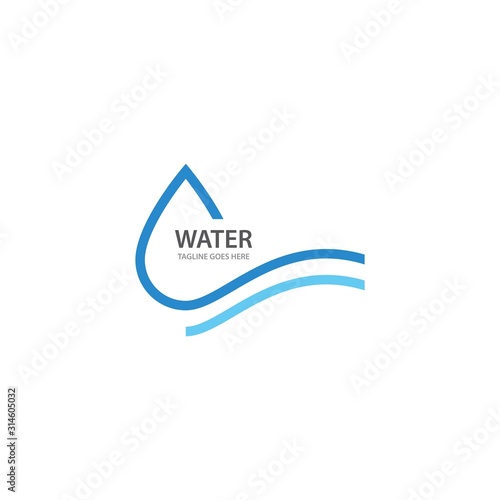water drop Logo
