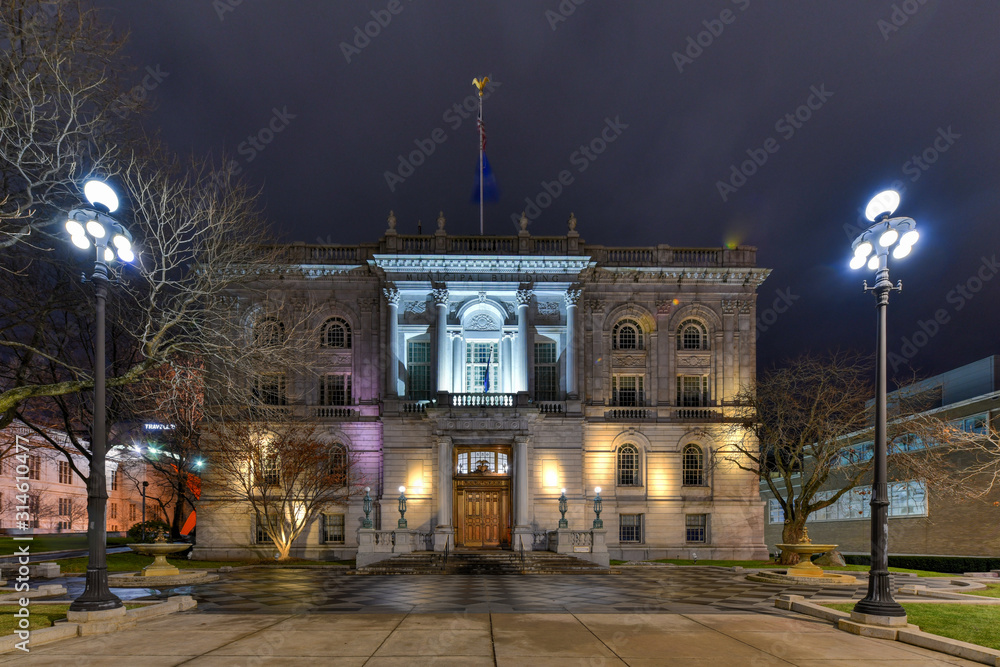 Naklejka premium Hartford City Hall - Connecticut