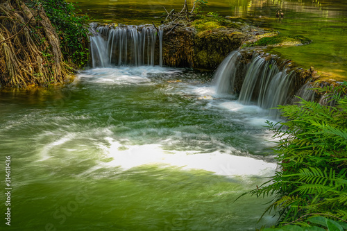 Chet Sao Noi waterfall in Khao Yai National Park, Saraburi province, Thailand. photo