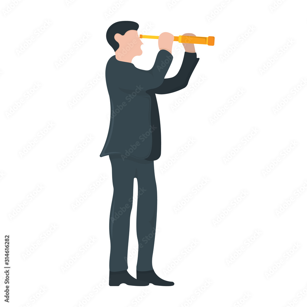 Businessman Silhouette Concept Icon and Label. Business People Symbol, Icon and Badge. Black and Simple Vector illustration Businessman Silhouette Concept Icon and Label. Business People Symbol, Icon and Badge. Black and Simple Vector illustration