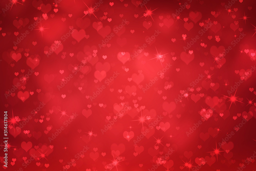 Valentines day abstract background with hearts, women's day love gradient Valentines day abstract background with hearts, women's day love gradient