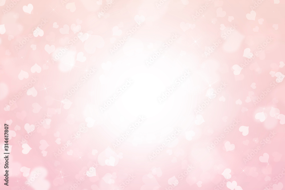 Valentines day abstract background with hearts, women's day love gradient Valentines day abstract background with hearts, women's day love gradient