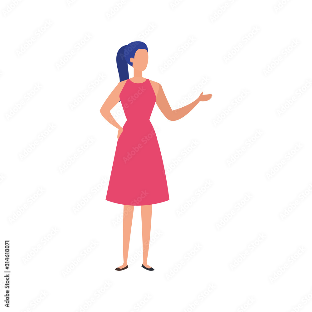 business woman elegant avatar character vector illustration design business woman elegant avatar character vector illustration design